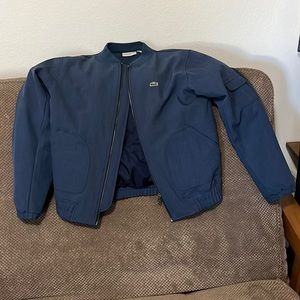 Lacoste sport bomber jacket in navy